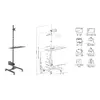 Multimediju rati Equip 17"-32" Viena monitora mobilā darba stacija Photo 14