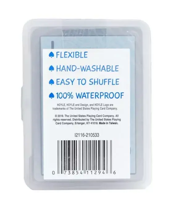 Kāršu komplekts Bicycle Hoyle Clear Waterproof 12946 Photo 3