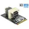 Internal Mini-SAS Adapter DeLOCK 63918 Photo 2