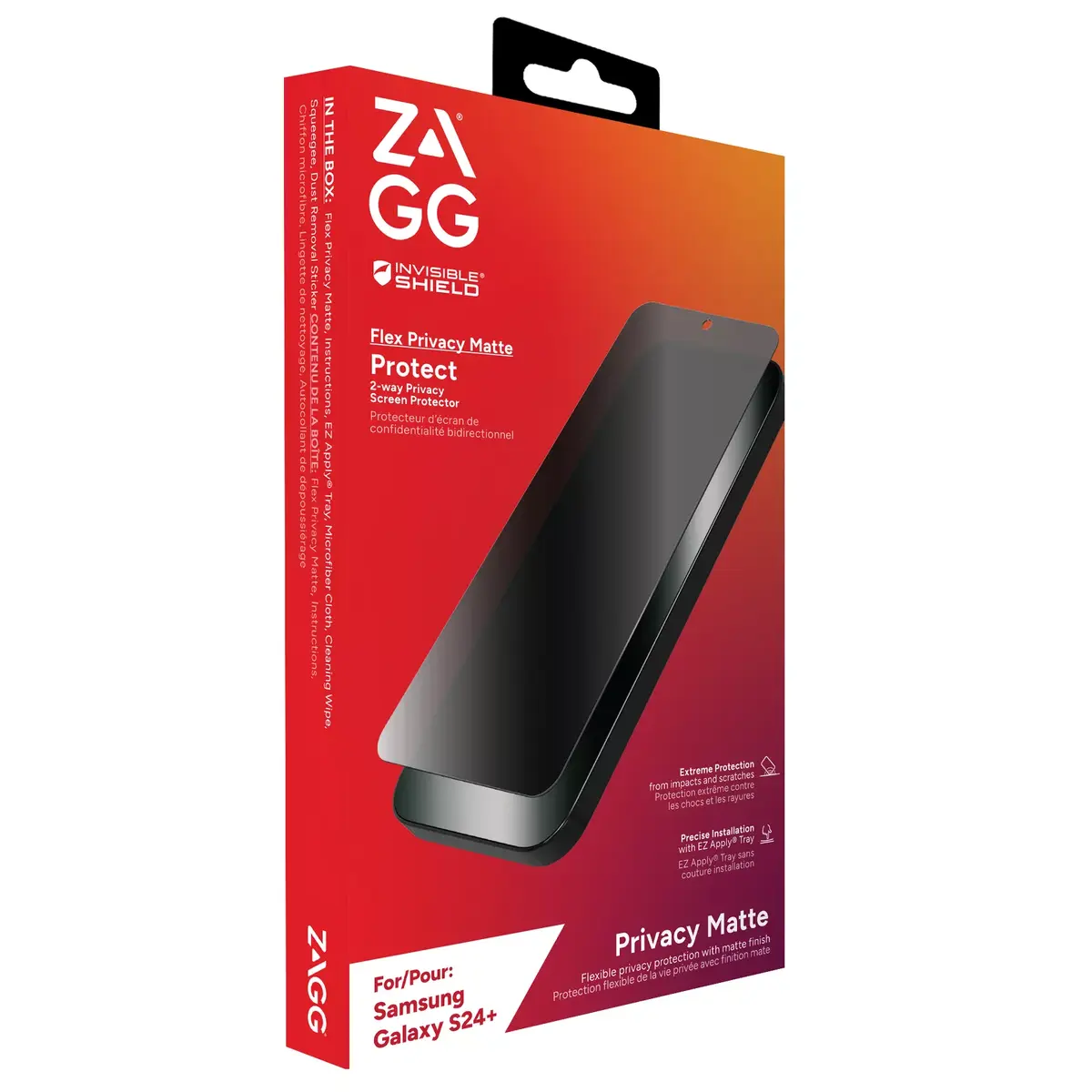Zagg InvisibleShield Flex Privacy Matte B — ekrāna aizsargs S24+ Photo 4