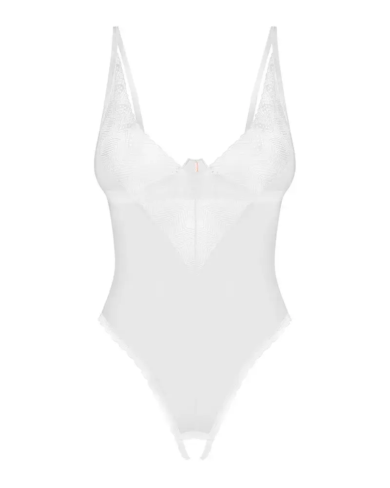 Боди Obsessive Alissium XL/2XL чёрный Photo 3