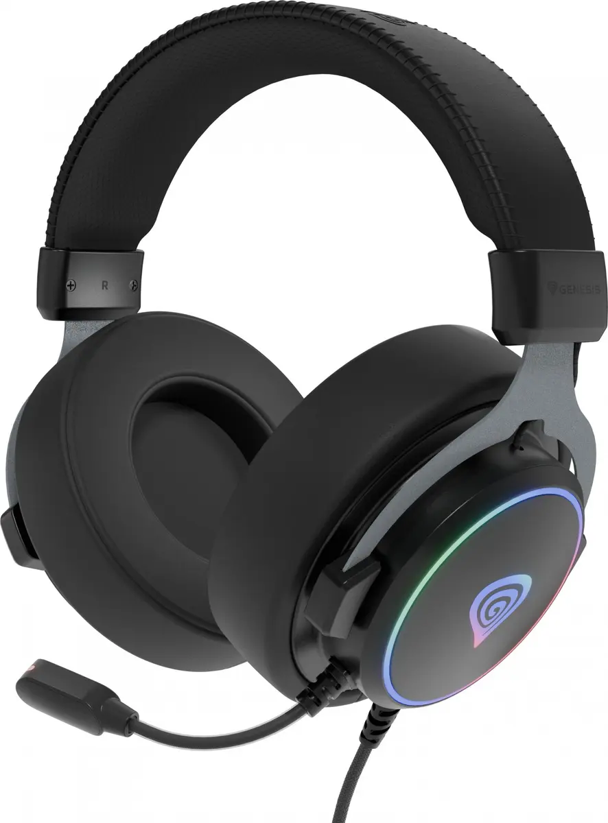 Проводная игровая гарнитура Genesis Neon 764 Черная Photo 9