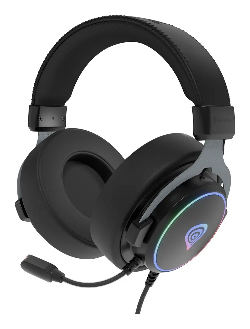 Проводная игровая гарнитура Genesis Neon 764 Черная Photo 10