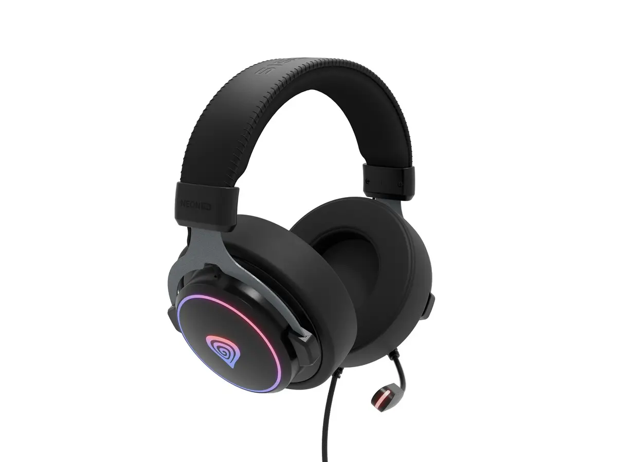 Проводная игровая гарнитура Genesis Neon 764 Черная Photo 12