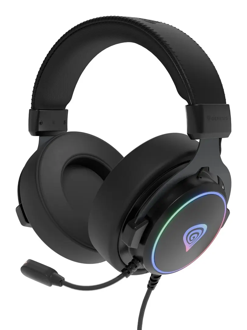 Проводная игровая гарнитура Genesis Neon 764 Черная Photo 17