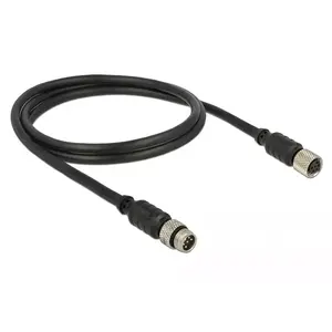 Serial cable Navilock 62971 Black 1 m M8