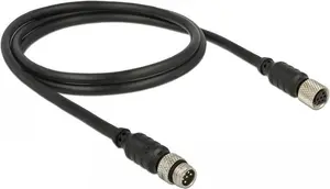Серийный кабель Navilock 62971 Черный 1 м M8