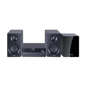 Home audio micro system BLAUPUNKT MS55SUB, 2×30W RMS, Bluetooth, subwoofer output, CD player, USB, HDMI ARC, Optical, FM