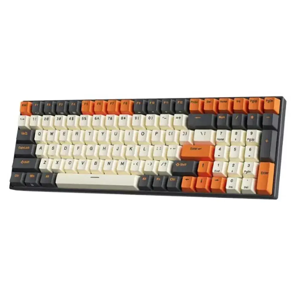 Mehāniskā tastatūra Royal Kludge RK100 Melni
