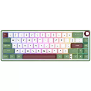 Mechanical keyboard Royal Kludge R65 with Green Chartreuse switches US layout