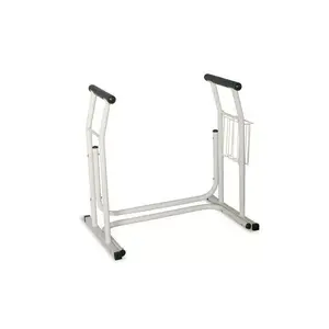 Toilet Seat SUNDO 15800 with Newspaper Holder, Steel Frame, Non-slip, 114 kg Max, 485×665×755 mm