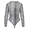 Боди Cottelli Collection M Black Body Snake Photo 5