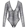 Боди cottelli collection L Black Body Snake Photo 4