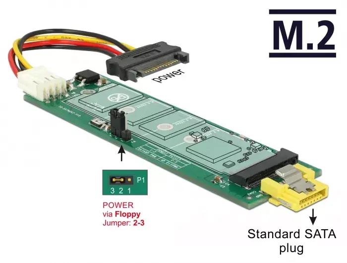 Internal M.2 Adapter DeLOCK 63917 Photo 6