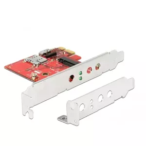 Card Reader DeLOCK 91748 PCI Express Internal Metallic Red