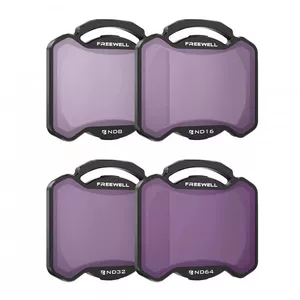 Neutral Density Filter Set Freewell for DJI Avata 2 — ND8, ND16, ND32, ND64