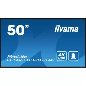 Digital signage flat panel iiyama LH5065UHSB-B1AG 49.5" LCD 4K Ultra HD 3840 x 2160