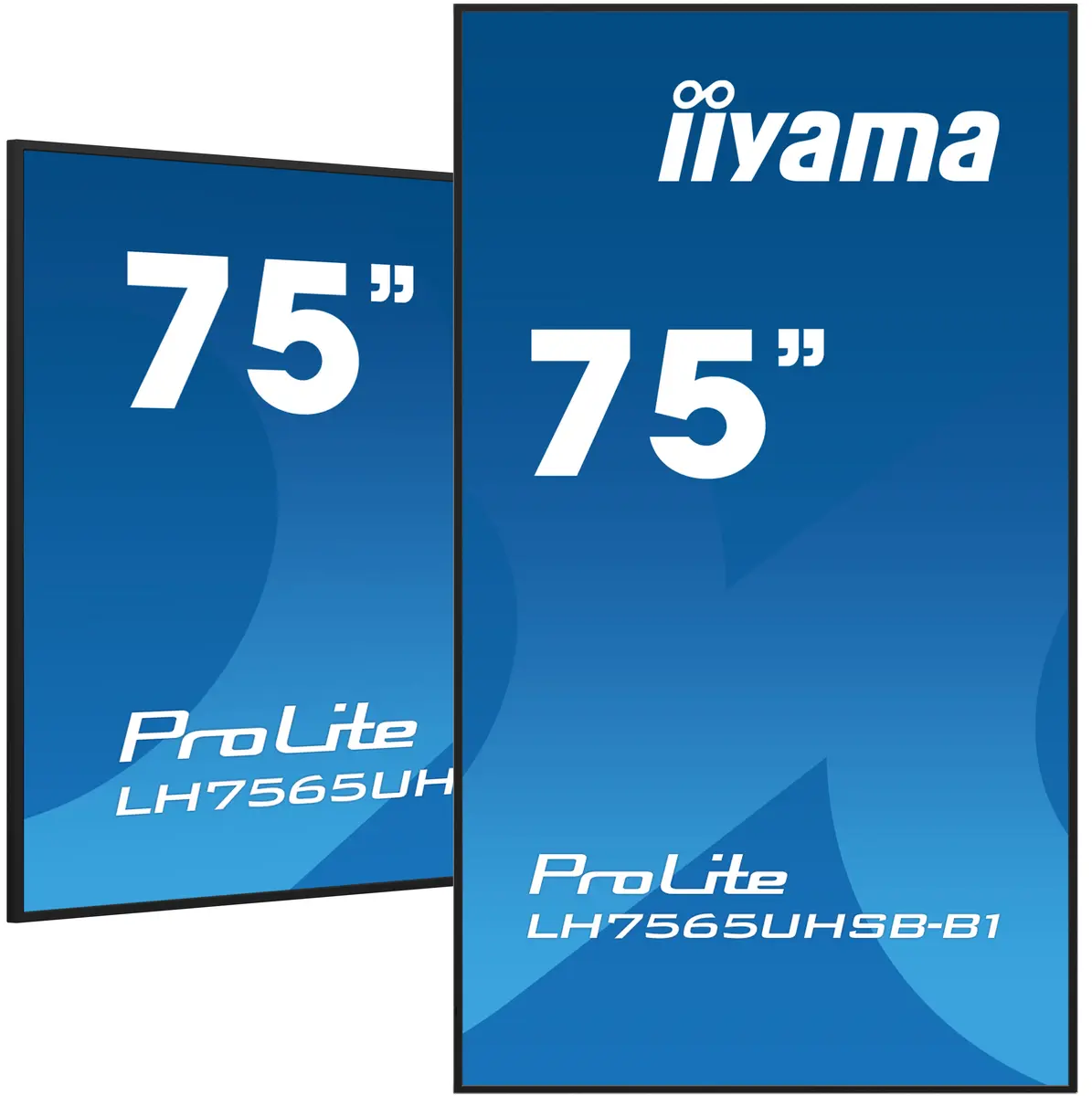 Iiyama LH7565UHSB-B1 Reklāmas displejs Kiosk design