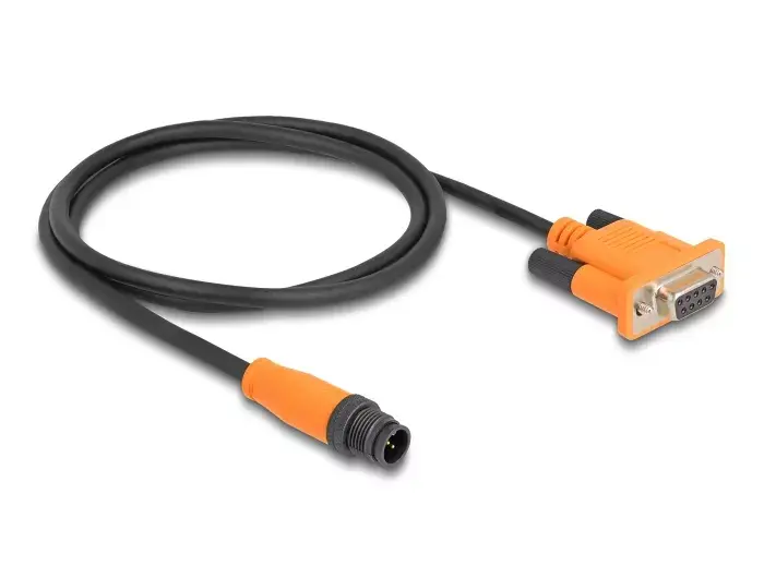 DeLOCK M12 CAN Bus Cable A-coded 5 pin male to D-Sub 9 female Photo 2