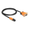 DeLOCK M12 CAN Bus Cable A-coded 5 pin male to D-Sub 9 female Photo 2