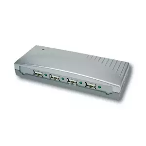 EXSYS EX-1163 interfeisa centrmezgls 480 Mbit/s Sudrabs