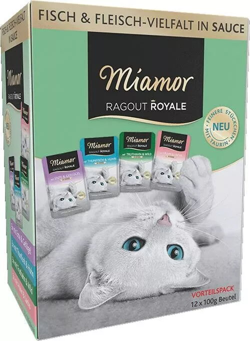 Mitrs kaķu barība Miamor Ragout Royale