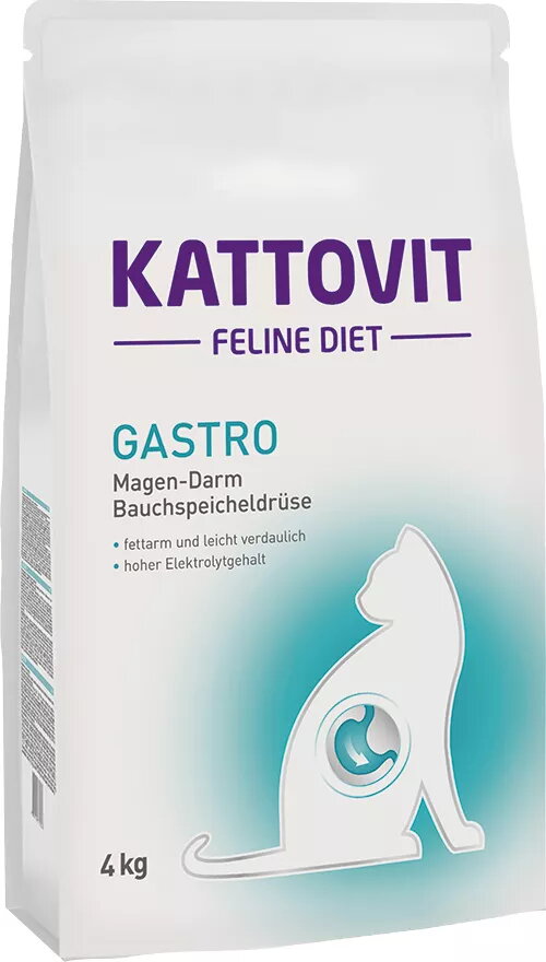 Sauss barības kaķiem KATTOVIT Gastro Adult