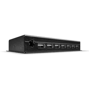 Lindy 42794 interfeisa centrmezgls USB 2.0 Type-B 480 Mbit/s Melns