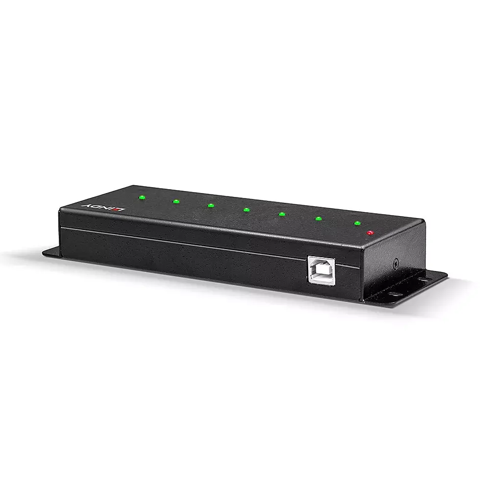 USB хаб Lindy 7 Port USB 2.0 Photo 2