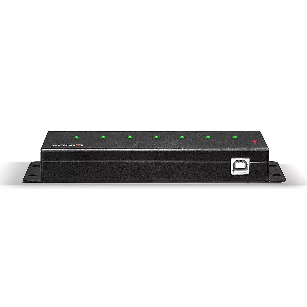 USB хаб Lindy 7 Port USB 2.0 Photo 4