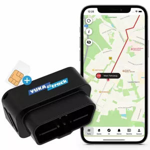 Yukatrack YTOBD2GPS GPS sekošanas un meklēšanas ierīce Universāls GPS izsekotājs Melns