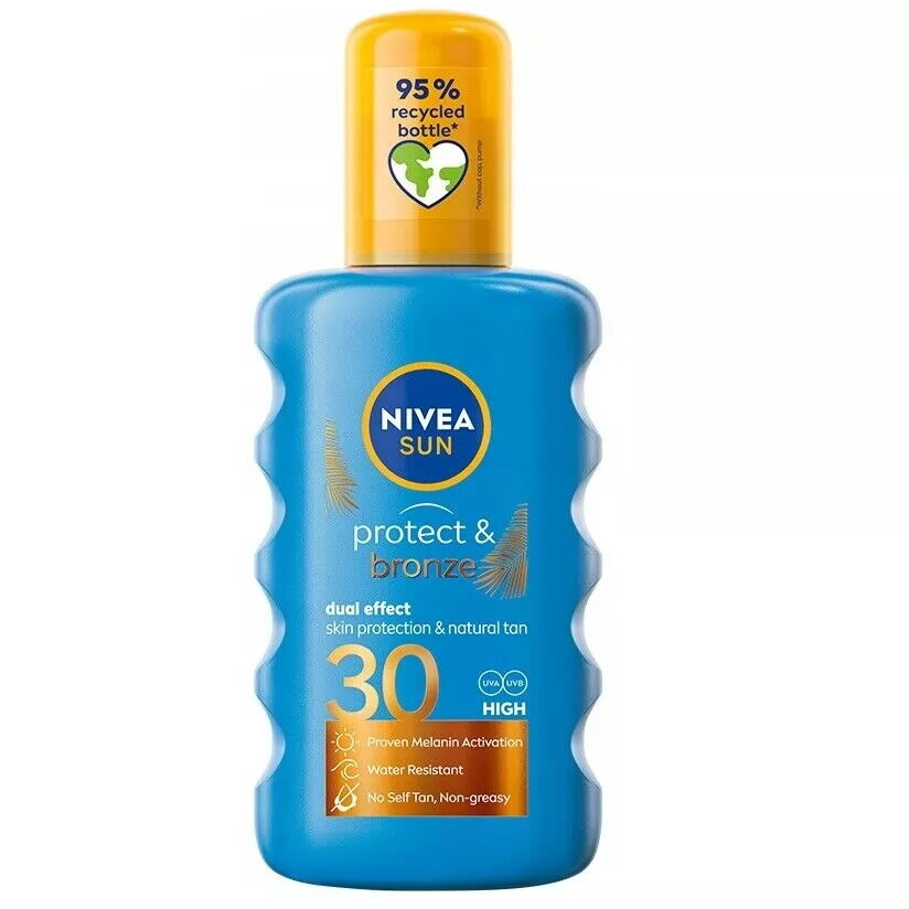 Saules aizsargsprejs Nivea Protect & Bronze