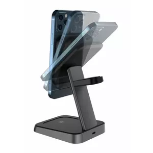 Sourcing indoor USB charger for headset, smartphone and watch — 1x USB‑C, black