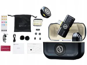 Беспроводная микрофонная система Hollyland Lark M2 USB-C — 2 передатчика и 1 приёмник