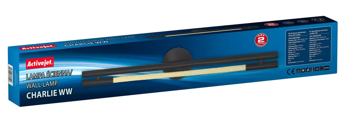 LED wall lamp ActiveJet AJE-CHARLIE WW Photo 4