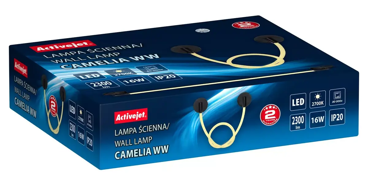 ActiveJet AJE-CAMELIA WW LED настенный светильник 16 Вт Photo 9