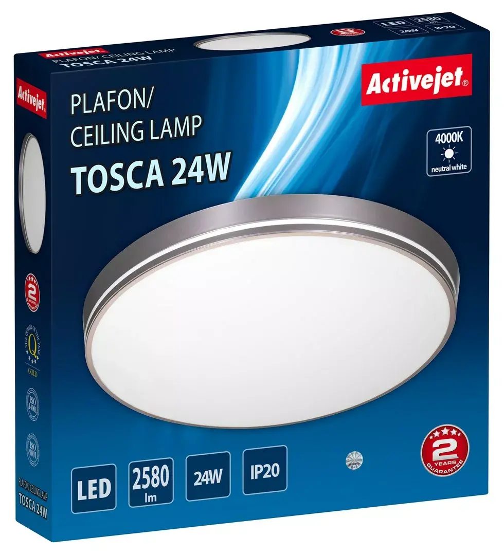 LED ceiling light ActiveJet AJE-TOSCA 24W Photo 4