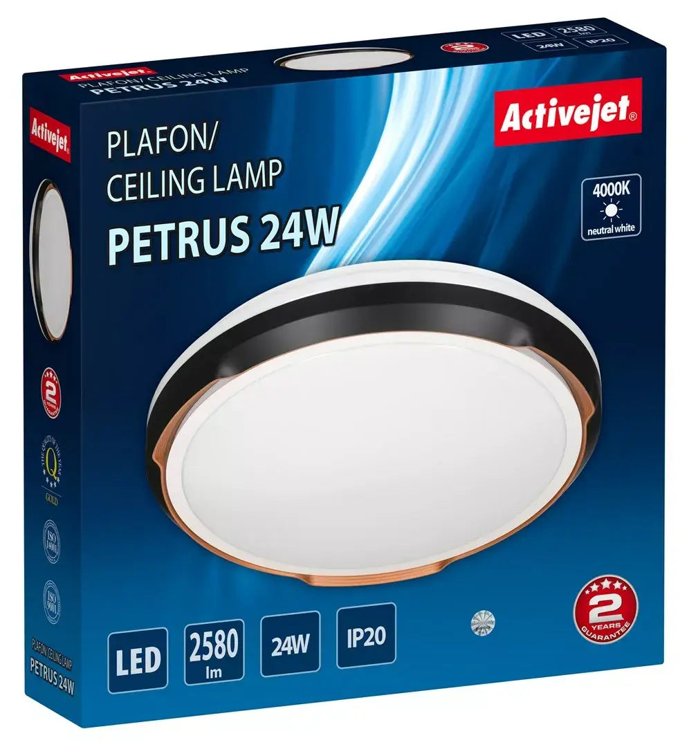 LED griestu lampa ActiveJet AJE-PETRUS 24W Photo 5