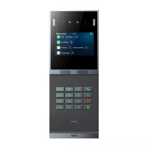 Fanvil i66 Video Intercom System 2 MP 10.2 cm 4" Black Grey