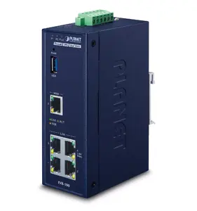 PLANET IVR-100 Industrial 5-Port Gigabit VPN Security Gateway