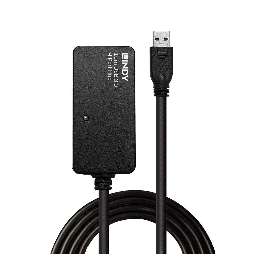 USB Hubs Lindy 10m USB 3.0 Active Extension Pro Hub Photo 2