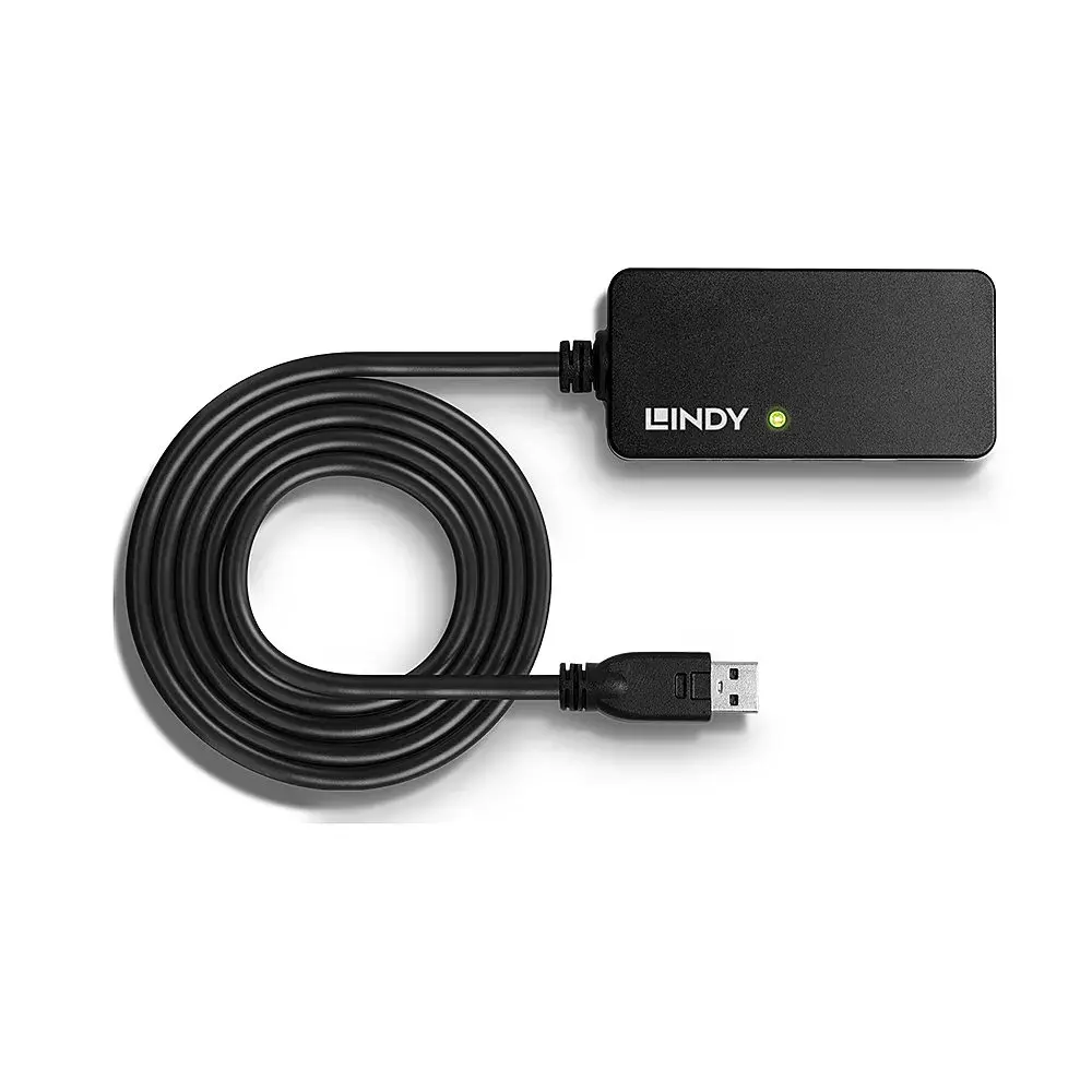 USB Hubs Lindy 10m USB 3.0 Active Extension Pro Hub Photo 3