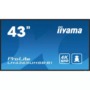 Signage Display iiyama LH4365UHSB-B1 42.5" LED 4K Ultra HD 3840 x 2160