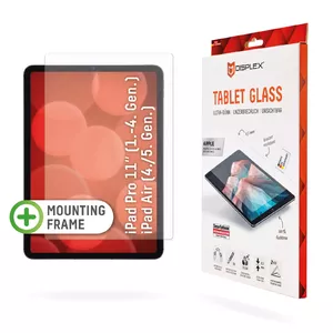 Displex Tablet Glass 9H for Apple iPad Pro 11'' 1-4 Gen Air 4-5 Gen Tempered Glass