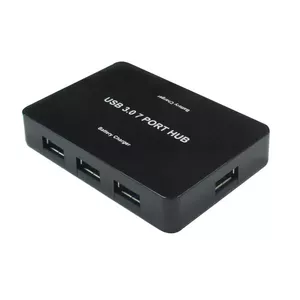 USB Хаб VALUE USB 3.0 Настольный Хаб 7 Портов с Блоком Питания
