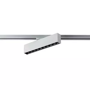 DPM STF2-10W-W LED prožektors sliežu sistēmai, 10W, 750lm, 4000K, balts