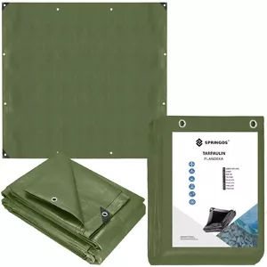 Тент Springos GA2135 3x3 м 120 г/м² — водонепроницаемое покрытие для уличного применения