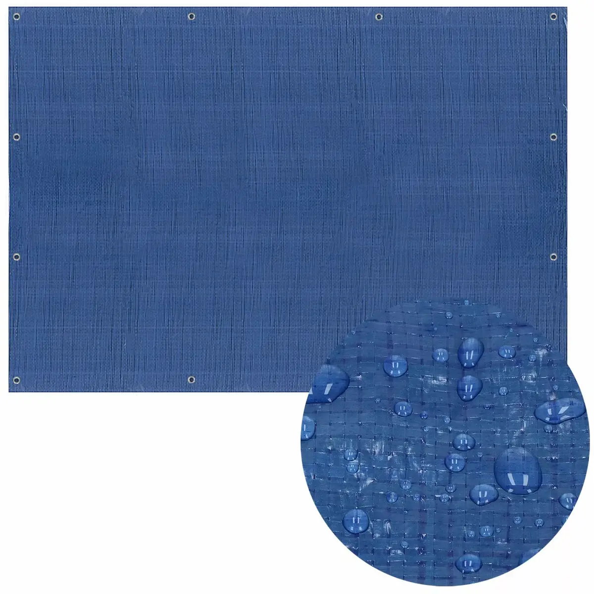 Tarpaulin Springos GA2177 10x8 m 60 g/m² Photo 4