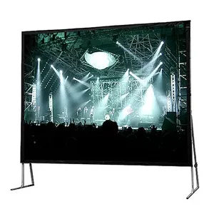 Projection screen AVTEK FOLD 400 Framed 4:3 portable, folding frame for stationary or temporary setups