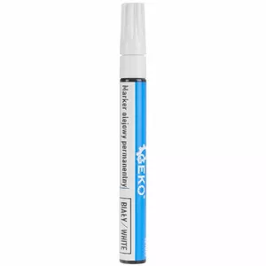 Pastāvīgās baltās tintes uzpilde GEKO Marker Oil 7185991 — pastāvīgā balta tintes kārtridžs